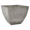 Arcadia Garden Products Simplicity Square 16 in. x 16 in. x 13 in. Cement PSW Pot -Achla Designs Shop cement arcadia garden products plant pots fb40ct 64 1000