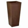 Arcadia Garden Products Contempo Tall Square 13 in. x 13 in. x 28 in. Chocolate PSW Pot -Achla Designs Shop chocolate arcadia garden products plant pots fs32c 64 1000
