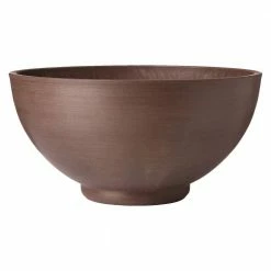 Arcadia Garden Products Simplicity Bowl 16 in. x 8 in. Chocolate PSW Pot -Achla Designs Shop chocolate arcadia garden products plant pots k40c c3 1000