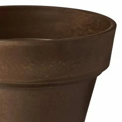 Arcadia Garden Products Traditional 21-1/2 in. x 20 in. Chocolate PSW Pot -Achla Designs Shop chocolate arcadia garden products plant pots ot55c 4f 1000