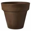 Arcadia Garden Products Traditional 21-1/2 in. x 20 in. Chocolate PSW Pot -Achla Designs Shop chocolate arcadia garden products plant pots ot55c 64 1000
