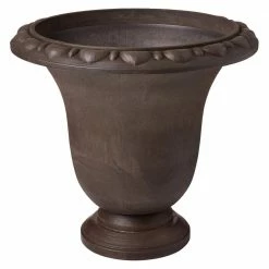 Arcadia Garden Products Pennington 20 in. x 18 in. Chocolate PSW Urn