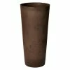 Arcadia Garden Products Contempo Tall Round 13 in. x 28 in. Chocolate Marble PSW Planter -Achla Designs Shop chocolate marble arcadia garden products plant pots s32cm 64 1000