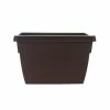 Southern Patio Newbury Large 16 in. Cocoa Resin Deck Rail Planter 2 Southern Patio Newbury Large 16 in. Cocoa Resin Deck Rail Planter -Achla Designs Shop cocoa southern patio railing planters nr1610co 64 1000