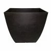 Southern Patio Newland Large 16 in. x 13.5 in. Coffee High Density Resin Square Planter -Achla Designs Shop coffee southern patio plant pots hdr 019275 64 1000