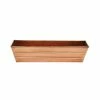 Achla Designs Small Galvanized Steel Flower Box Planter, 22 in. W Copper Plated -Achla Designs Shop copper achla designs window boxes c 08c 64 1000