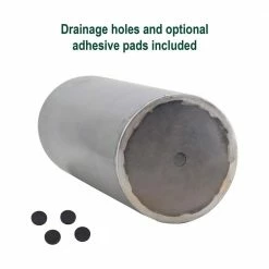 Arcadia Garden Products Contempo 13 in. x 28 in. Corten Steel Round Planter -Achla Designs Shop copper arcadia garden products plant pots ct05 4f 1000