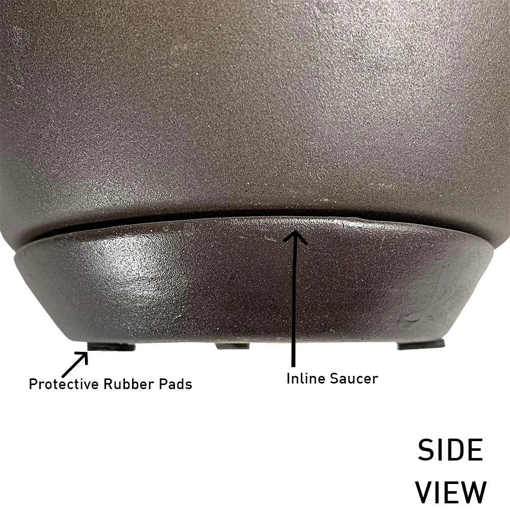 Southern Patio Kendall 7.87 in. x 7.09 in. Copper Ceramic Indoor Egg Planter (2-Pack) 8 Southern Patio Kendall 7.87 in. x 7.09 in. Copper Ceramic Indoor Egg Planter (2-Pack) - Image 6