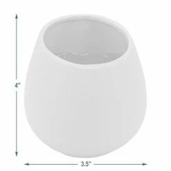 Arcadia Garden Products Round 3-1/2 in. x 4 in. Coral Ceramic Wall Planter -Achla Designs Shop coral matte arcadia garden products wall planters wp13cl 1f 1000