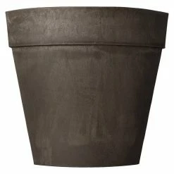 Arcadia Garden Products Traditional 13-1/2 in. x 17-1/2 in. Dark Charcoal PSW Corner Pot -Achla Designs Shop dark charcoal arcadia garden products plant pots ha45dc c3 1000
