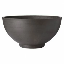 Arcadia Garden Products Simplicity Bowl 16 in. x 8 in. Dark Charcoal PSW Pot -Achla Designs Shop dark charcoal arcadia garden products plant pots k40dc c3 1000