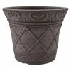 Arcadia Garden Products Scroll Grower 5 in. x 4 in. Dark Charcoal PSW Pot -Achla Designs Shop dark charcoal arcadia garden products plant pots nur12dc 64 1000