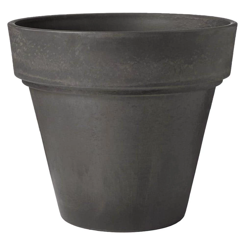 Arcadia Garden Products Traditional 16 in. x 13-1/2 in. Dark Charcoal PSW Pot 3 Arcadia Garden Products Traditional 16 in. x 13-1/2 in. Dark Charcoal PSW Pot