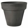 Arcadia Garden Products Traditional 21-1/2 in. x 20 in. Dark Charcoal PSW Pot -Achla Designs Shop dark charcoal arcadia garden products plant pots ot55dc 64 1000