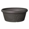 Arcadia Garden Products 8 in. x 3 in. Dark Charcoal PSW Bulb Pan Pot -Achla Designs Shop dark charcoal arcadia garden products plant pots ta20dc 64 1000