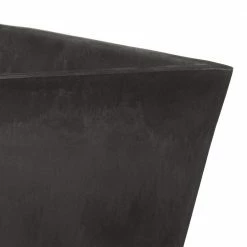 Arcadia Garden Products Simplicity Square 12 in. x 10 in. Dark Charcoal PSW Pot -Achla Designs Shop dark charcoal arcadia garden products plant pots uf31dc 4f 1000