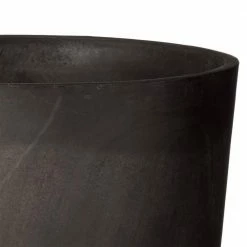 Arcadia Garden Products Contempo Tall Round 13 in. x 28 in. Dark Charcoal Marble PSW Planter -Achla Designs Shop dark charcoal marble arcadia garden products plant pots s32dcm 4f 1000
