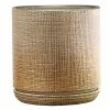 Southern Patio Sherry 6 in. x 6 in. Gold Ceramic Indoor Pot 1 Southern Patio Sherry 6 in. x 6 in. Gold Ceramic Indoor Pot -Achla Designs Shop gold southern patio plant pots crm 057727 64 1000