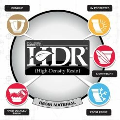 Southern Patio Magic Pot 13 in. x 13 in. Gray Resin Self-Watering High-Density Hanging Basket Planter -Achla Designs Shop gray southern patio hanging planters hdr 091318 44 1000