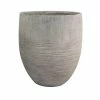 Southern Patio Unearthed Large 17 in. x 19 in. Fiberglass Tall Planter -Achla Designs Shop gray southern patio plant pots grc 049425a 64 1000