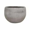 Southern Patio Unearthed Large 16 in. x 11 in. Fiberglass Bowl Planter