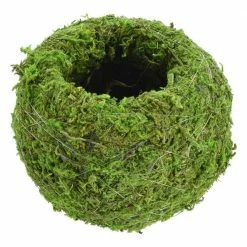 Arcadia Garden Products Kokedama 4 in. x 3-1/2 in. Metal Sphere Moss Ball Planter (2-Pack) -Achla Designs Shop green arcadia garden products plant pots ko01 2 c3 1000