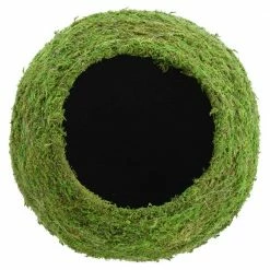 Arcadia Garden Products Kokedama 12 in. x 10-1/2 in. Metal Sphere Moss Ball Planter (2-Pack) -Achla Designs Shop green arcadia garden products plant pots ko04 2 4f 1000