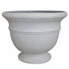 Southern Patio Jean Pierre Large 14.96 in. 11.5 in. Ivory Resin Composite Planter -Achla Designs Shop ivory southern patio plant pots cmx 054696 64 1000