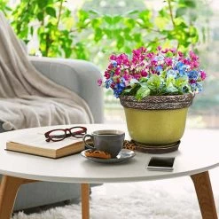 Southern Patio Reserva 11.81 in. x 8.86 in. Jade Ceramic Indoor Planter Pot 21 Southern Patio Reserva 11.81 in. x 8.86 in. Jade Ceramic Indoor Planter Pot -Achla Designs Shop jade southern patio plant pots crm 030829 d4 1000