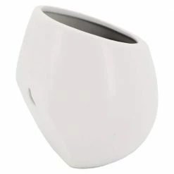 Arcadia Garden Products Round 3-1/2 in. x 4 in. Matte White Ceramic Wall Planter (3-Piece) -Achla Designs Shop matte white arcadia garden products wall planters wp29 1f 1000