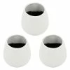 Arcadia Garden Products Round 3-1/2 in. x 4 in. Matte White Ceramic Wall Planter (3-Piece) -Achla Designs Shop matte white arcadia garden products wall planters wp29 64 1000