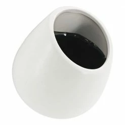 Arcadia Garden Products Round 3-1/2 in. x 4 in. Matte White Ceramic Wall Planter (3-Piece) -Achla Designs Shop matte white arcadia garden products wall planters wp29 c3 1000