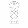 Achla Designs Primrose Decorative Garden Trellis, 72 in. Tall Black Powder Coat Finish -Achla Designs Shop oranges peaches achla designs garden trellises ft 42 64 1000