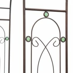 Arcadia Garden Products Emerald 46 in. x 14 in. x 94 in. Metal Arbor -Achla Designs Shop patina arcadia garden products arbors ar02 4f 1000
