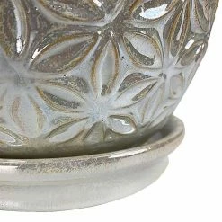 Southern Patio Elora 8 in. Dia Pearl Ceramic Indoor Pot (2-Pack) 27 Southern Patio Elora 8 in. Dia Pearl Ceramic Indoor Pot (2-Pack) -Achla Designs Shop pearl southern patio plant pots crm 047100p2 44 1000