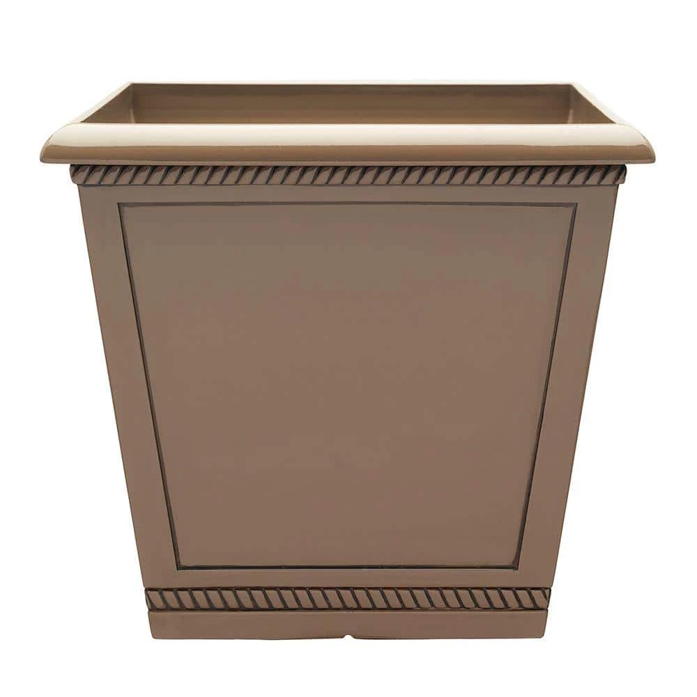 Southern Patio Westhaven Large 17.5 in. x 15.4 in. Saddle Resin Composite Planter 3 Southern Patio Westhaven Large 17.5 in. x 15.4 in. Saddle Resin Composite Planter