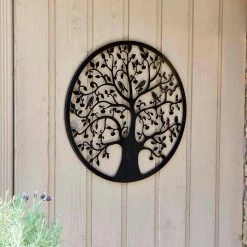 Southern Patio 24 in. Dia Tree of Life Metal Wall Outdoor Decor 16 Southern Patio 24 in. Dia Tree of Life Metal Wall Outdoor Decor -Achla Designs Shop southern patio outdoor wall sculptures wdc 054603 1d 1000