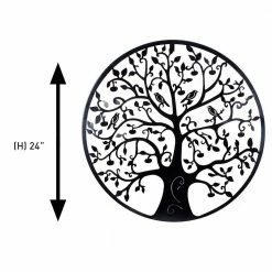 Southern Patio 24 in. Dia Tree of Life Metal Wall Outdoor Decor 14 Southern Patio 24 in. Dia Tree of Life Metal Wall Outdoor Decor -Achla Designs Shop southern patio outdoor wall sculptures wdc 054603 40 1000