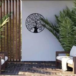 Southern Patio 24 in. Dia Tree of Life Metal Wall Outdoor Decor 17 Southern Patio 24 in. Dia Tree of Life Metal Wall Outdoor Decor -Achla Designs Shop southern patio outdoor wall sculptures wdc 054603 66 1000