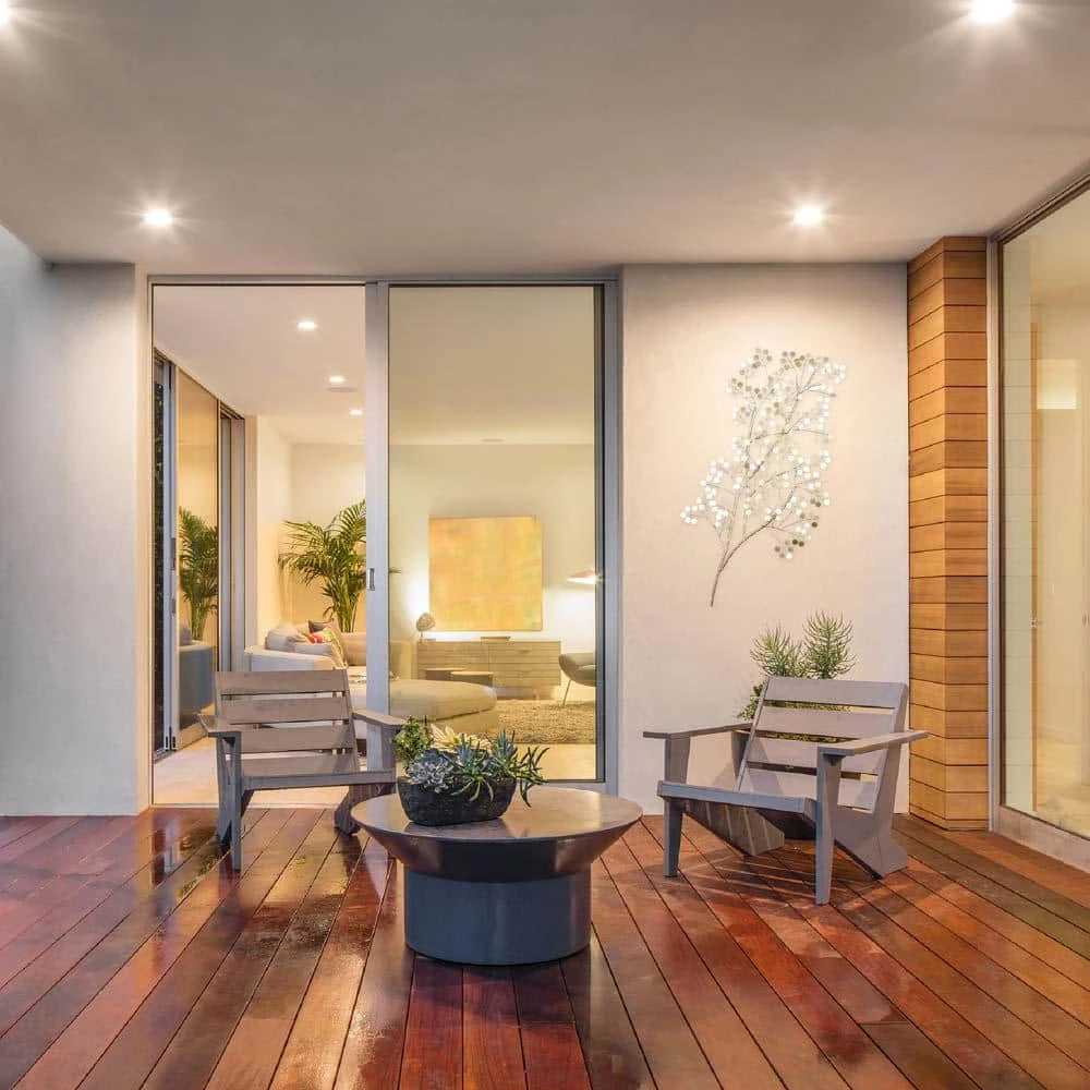 Southern Patio 37.5 in. H Loma Metal Wall Outdoor Decor, Gold 11 Southern Patio 37.5 in. H Loma Metal Wall Outdoor Decor, Gold - Image 9