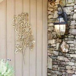 Southern Patio 37.5 in. H Loma Metal Wall Outdoor Decor, Gold 17 Southern Patio 37.5 in. H Loma Metal Wall Outdoor Decor, Gold -Achla Designs Shop southern patio outdoor wall sculptures wdc 076971a 66 1000