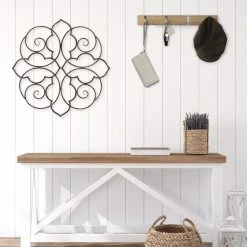 Southern Patio 27 in. H Taza Metal Wall Outdoor Decor, Bronze 23 Southern Patio 27 in. H Taza Metal Wall Outdoor Decor, Bronze -Achla Designs Shop southern patio outdoor wall sculptures wdc 076988a 44 1000