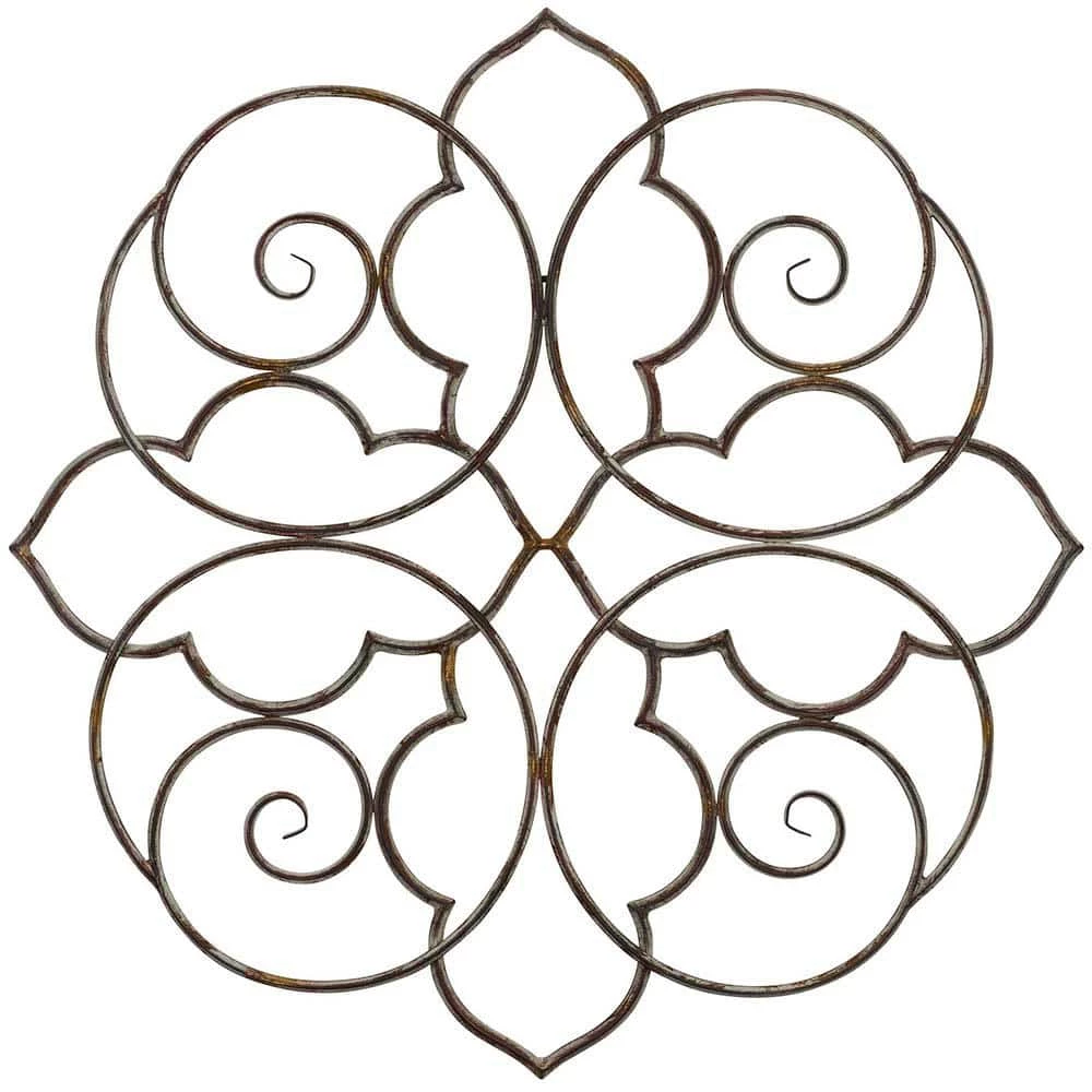 Southern Patio 27 in. H Taza Metal Wall Outdoor Decor, Bronze 3 Southern Patio 27 in. H Taza Metal Wall Outdoor Decor, Bronze