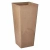 Arcadia Garden Products Contempo Tall Square 13 in. x 13 in. x 28 in. Taupe PSW Pot