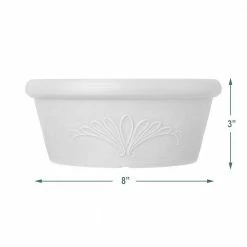 Arcadia Garden Products 8 in. x 3 in. Taupe PSW Bulb Pan Pot -Achla Designs Shop taupe arcadia garden products plant pots ta20tp 44 1000