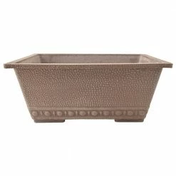 Arcadia Garden Products 13 in. x 9 in. Taupe Composite Window Box 10 Arcadia Garden Products 13 in. x 9 in. Taupe Composite Window Box -Achla Designs Shop taupe arcadia garden products window boxes fel34tp c3 1000