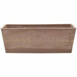 Arcadia Garden Products 17.5 in. x 6.3 in. Taupe Composite PSW Window Box 8 Arcadia Garden Products 17.5 in. x 6.3 in. Taupe Composite PSW Window Box -Achla Designs Shop taupe arcadia garden products window boxes u45tp c3 1000
