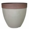 Southern Patio Hornsby Large 15 in. x 13.8 in. Taupe High-Density Resin Planter 1 Southern Patio Hornsby Large 15 in. x 13.8 in. Taupe High-Density Resin Planter -Achla Designs Shop taupe southern patio plant pots hdr 077107a 64 1000