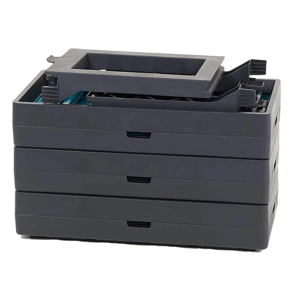 Southern Patio FlexSpace 22 in. x 11 in. x 13 in. Teal Resin Modular Raised Garden Bed 15 Southern Patio FlexSpace 22 in. x 11 in. x 13 in. Teal Resin Modular Raised Garden Bed - Image 13