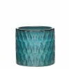 Southern Patio Ariel 9.5 in. x 8.66 in. Blue Ceramic Pot -Achla Designs Shop teal southern patio plant pots crm 081661 64 1000